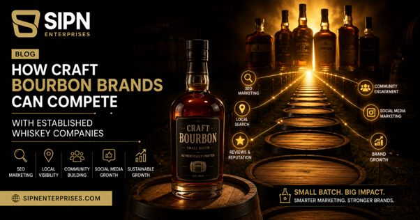 Whiskey brand marketing strategy for craft bourbon distilleries